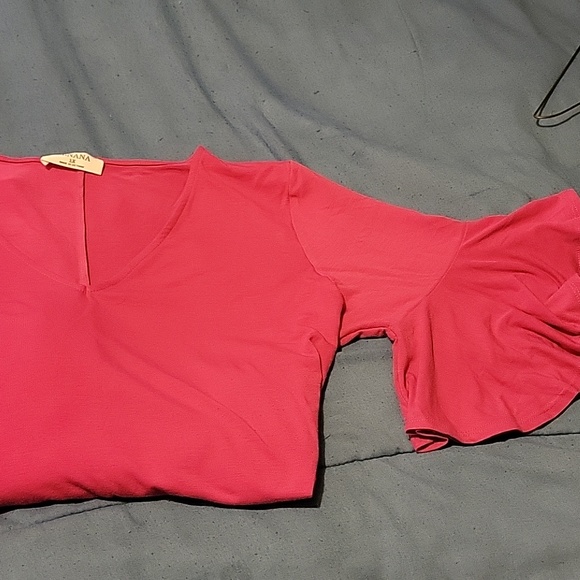 zenana fuschia top 1x - Picture 2 of 2